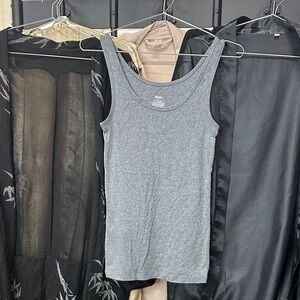 Mossimo Supply Co. Charcoal Women's Tank Top